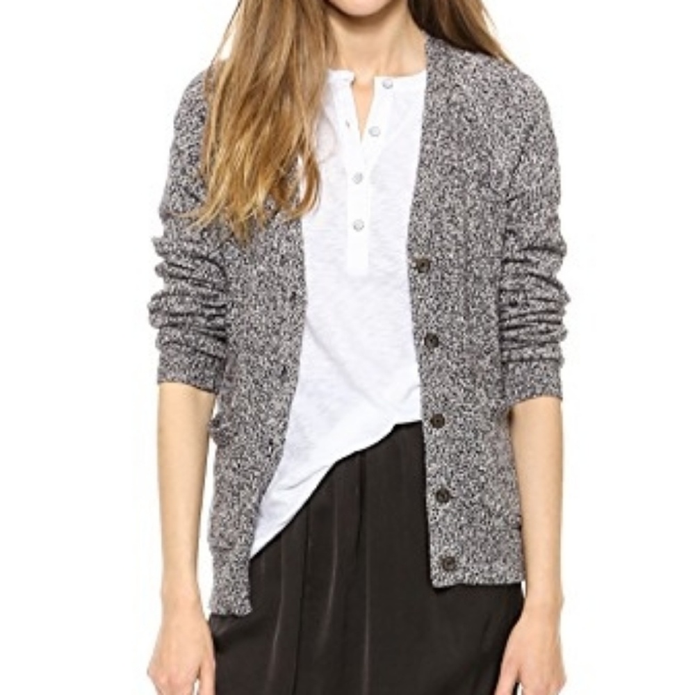 MADEWELL Marled Graduate Cardigan Sweater Size XS